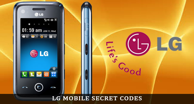 LG Mobile Secret Codes
