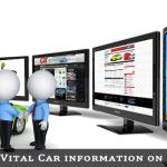 Informações vitais do carro