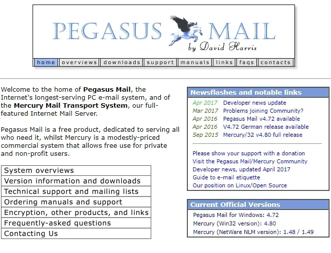 Pegasus Mail