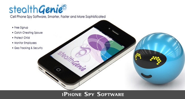 Oprogramowanie szpiegowskie iPhone'a: ​​Stealth Genie