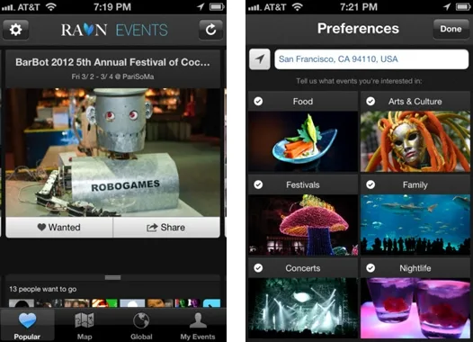 RAVN iPhone App