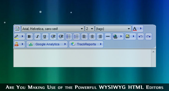 WYSIWYG HTML Editors