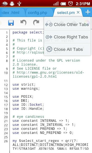 Приложение 920 Text Editor за Android