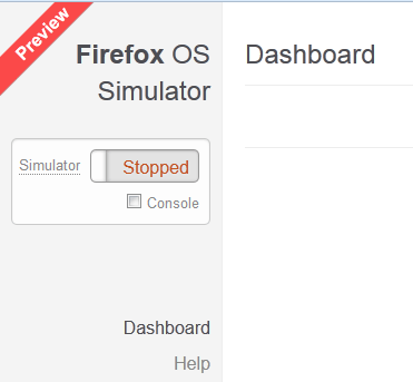 Dashboard ng Simulator