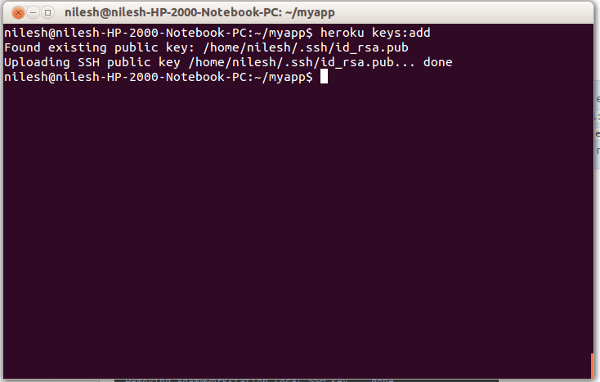 SSH-sleutels uploaden