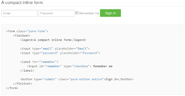 Preview sa Pag-login at Sample Code