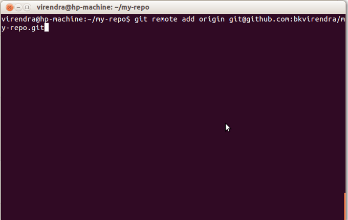 Git Add Origin