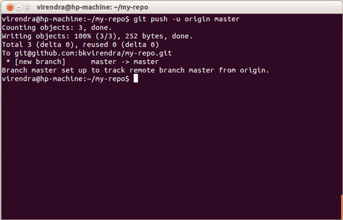 set up git set up git