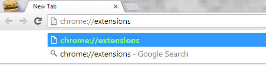 GoogleChrome拡張機能マネージャー