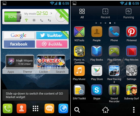 Pergi Launcher EX