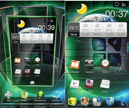 Nächster Launcher 3D