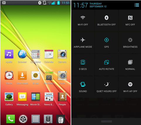 LG Optimus G2-thema