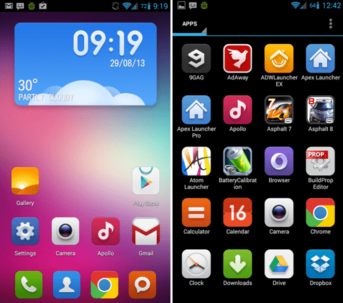 Pacchetto icone MIUI V5