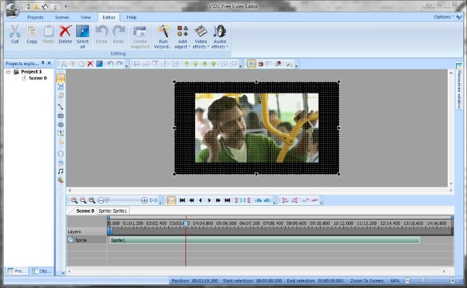 VSDC Editing Movie