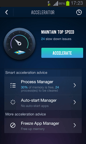 DU Speed ​​Booster - Manter a velocidade máxima