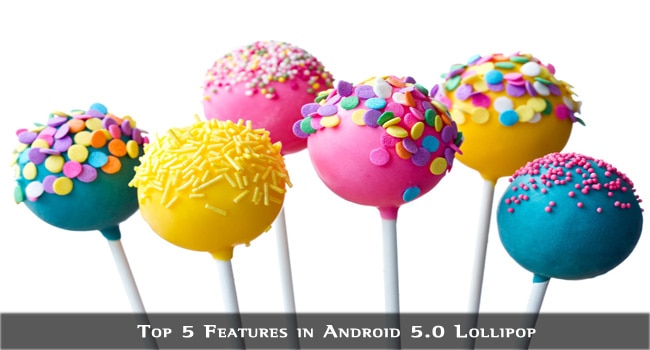 Funzionalità di Android 5.0 Lollipop