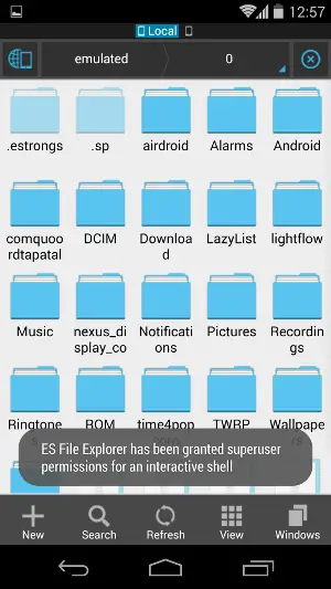 Gestionnaire de fichiers ES File Explorer