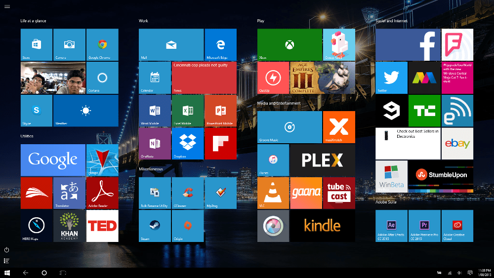 Windows 10 Tablet