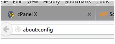 about:config