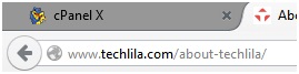 Formatação de exibição de URL