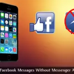 没有 Messenger 的 Facebook 消息