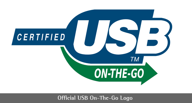 Officiell USB OTG-logotyp