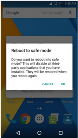 Reboot ke Opsi Safe Mode