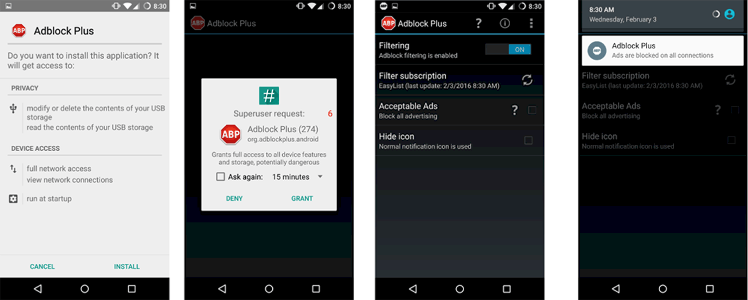 Adblock più Android