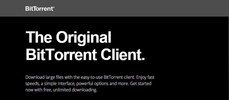 Windows用のBitTorrent
