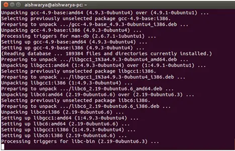 Instalacja zwrotnicy Ubuntu