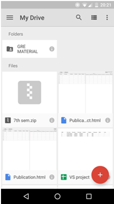 Google Drive App