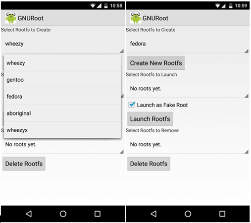 Launch Root File System