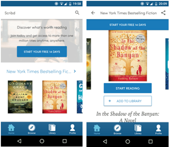 Ứng dụng Scribd
