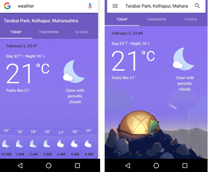 Wetterinformationen