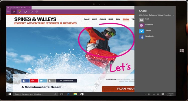 Microsoft Edge 笔记