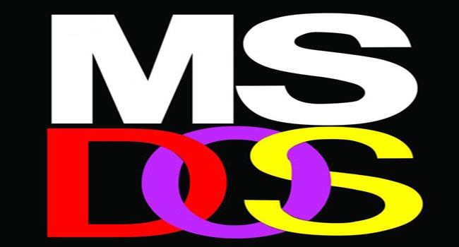 MS DOS