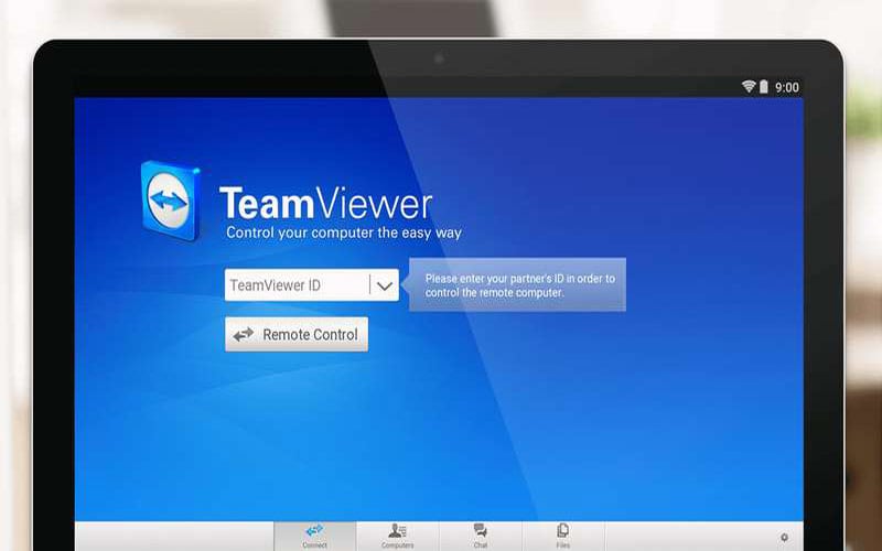 Accès TeamViewer