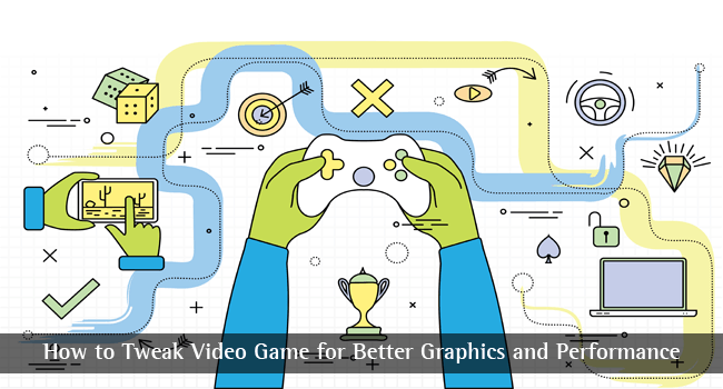 Ajuste o videogame para obter melhores gráficos e desempenho