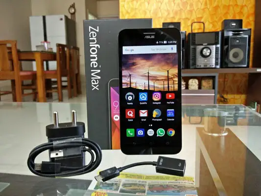 Nội dung của Asus Zenfone Max