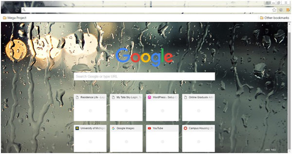 Raindrops Theme