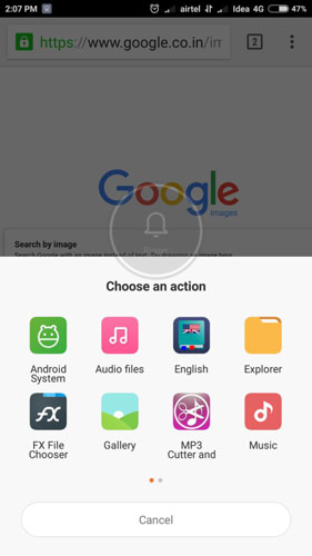 Google Reverse Image Search Gamit ang Bersyon ng Desktop Ika-anim na Hakbang