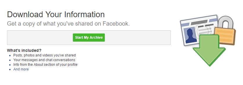 Download Facebook Data