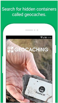 Geo Caching Augmented Reality-Spiel