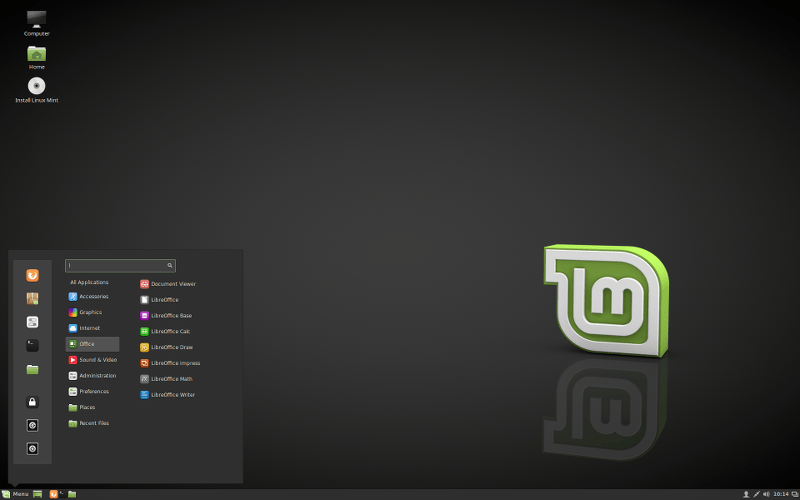 Linux Mint Masaüstü - Tarçın