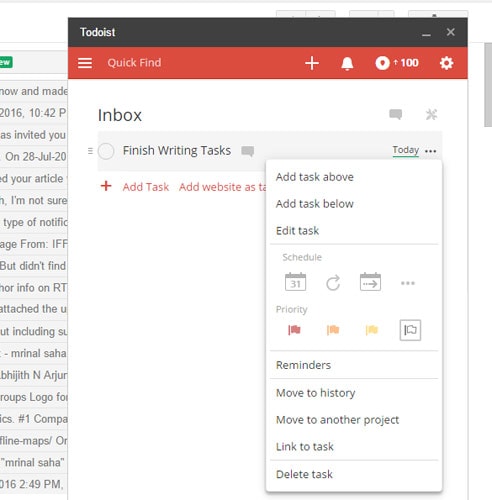 Outil de collaboration de Todoist