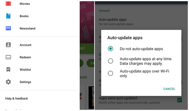 Disable Auto Updates