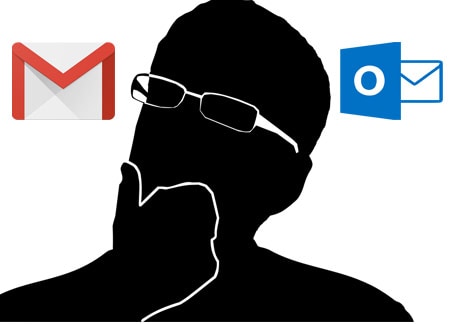 Gmail kumpara sa Outlook
