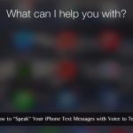 iPhone Voice to Text Message