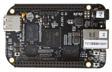 Beaglebone 黑色正面