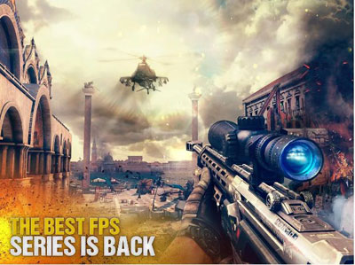 Modern Combat Blackout Shooting Game för Android